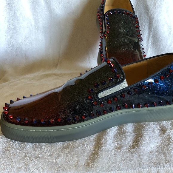 Christian Louboutin PIK BOAT Stud Loafer ,NWOT , EU 41 - Picture 3 of 16